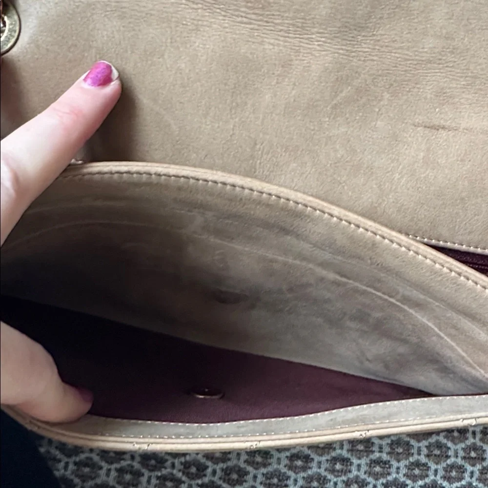 Chanel Happy Stitch Flap Bag Beige
